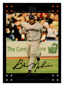 2007 Topps Bengie Molina  San Francisco Giants #4 NM-MINT