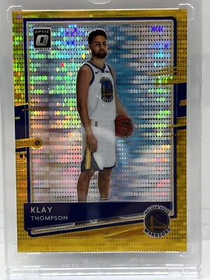 2020-21 Donruss Basketball Optic GOLD 3/10 Klay Thompson - Imagem 1 de 4