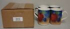 Epoch STILL LIFE Coffee Mugs SET OF FOUR More Available MINT IN BOX 