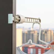 Portatile robusto window frame hanger stendibiancheria appendiabiti appendiabiti