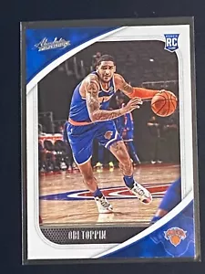 Tarjeta base de baloncesto Panini 2020-21 Absolute Memorabilia novato #67 Obi Toppin - Imagen 1 de 2