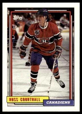 1992 Topps #276 Russ Courtnall - Montreal Canadiens - Image 1 of 2