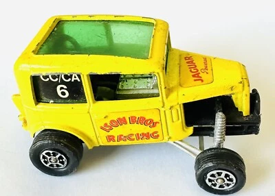 Vintage Corgi Toys 164 Whizzwheels Wild Honey Car Ison Bros Racing 1973 Dragster - Image 1 of 4