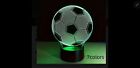 3D Illusion Lamp SOCCER BALL LED Night Light For Bedroom Deco 7Colors Changing.