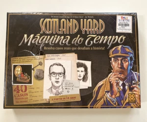Scotland Yard Board Game in Portuguese Maquina Do Tempo Detective Strategy Game - Picture 1 of 4