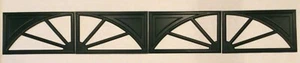 Amarr Wagon Wheel Replacement Insert Short Panel Amarr Garage Door Hunter Green - Picture 1 of 3