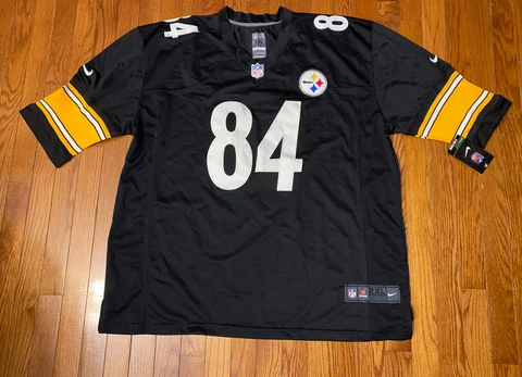 Nike NFL On Field Pittsburgh Steelers #84 Antonio Brown Football Jersey XXL Cover