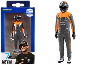 Ntt Indycar Series #7 Alexander Rossi Driver Figure For 1/18 By Greenlight 11307 - Picture 1 of 1