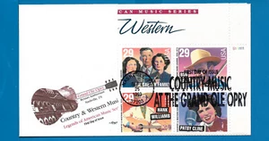 Scott 2774a Country and Western Music PB4 Sep 26, 1993 Artmaster FDC CK2c - Picture 1 of 1