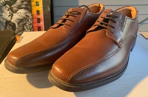Clarks Collection Brown "Derbies" shoes lace-ups 14885 - Picture 1 of 7