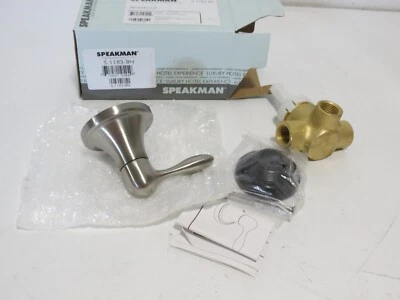 Válvula de transferencia de níquel cepillado Speakman S-1183-BN Foto 1 de 4