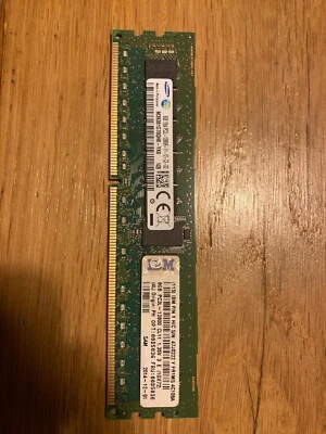 IBM RAM DIMM 8GB DDR3 PC3L-12800R 1600MHz CL11 1.35V Server Memory 47J0222 ECC - Immagine 1 di 2
