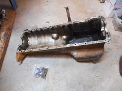 Mercedes Benz Ponton M127 W105 220SE 220S 220A W180 M180 6 Cylinder Oil Pan Foto 1 de 4