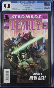 Star Wars Legacy 26 CGC 9.8 Edicola Dark Horse 2008 - Foto 1 di 2