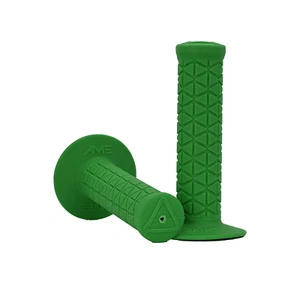 AME BMX Bike Grips Tri Green A'ME Old School Bicycle GT PER DYNO HARO - Picture 1 of 1