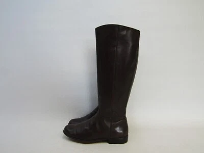 Corso Como Womens Size 5.5 M Brown Leather Zip Fashion Knee High Boots - Image 1 of 4