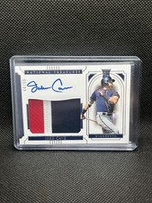2019 National Treasures Rookie Material Signatures JAKE CAVE 44/99 Twins 3 Color