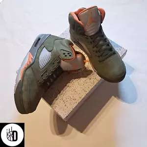 Nike Air Jordan 5 retro Olive / original, ungetragen in US 11.5 - Bild 1 von 5