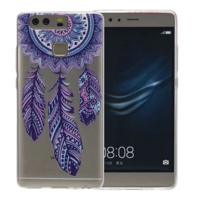 Huawei Mate 9 Custodia Cover per Cellulare Protettiva Henna Bumper Colorato - Immagine 1 di 4