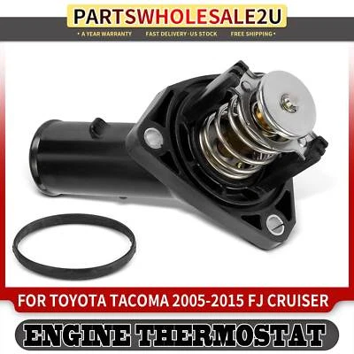 Conjunto de carcasa de termostato con termostato para Toyota Tacoma 4Runner FJ Cruiser Foto 1 de 4