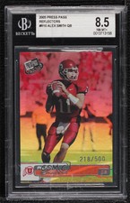 2005 Press Pass Reflectors /500 Alex Smith #R10 BGS 8.5 Rookie RC