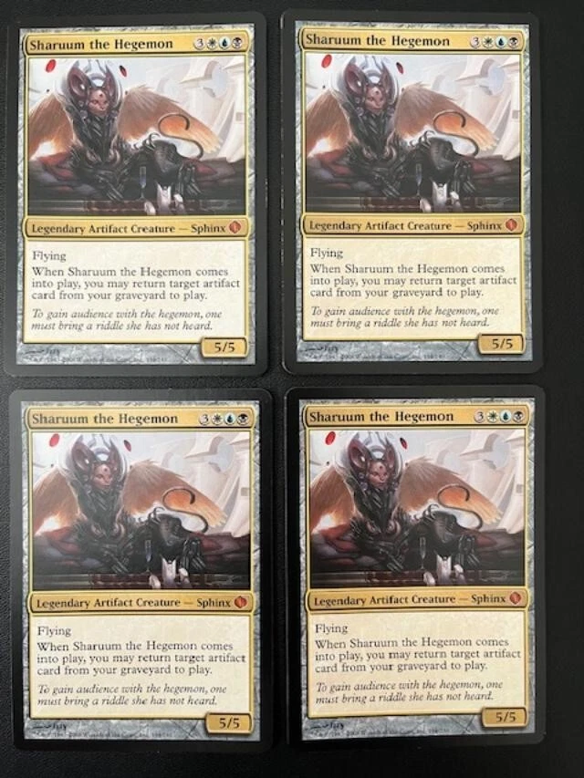 MTG- Sharuum the Hegemon x4 - Shards of Alara - Image 1 of 1