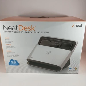NEW NeatDesk ND-1000 Desktop Scanner Digital Filing System (RED) - Afbeelding 1 van 10