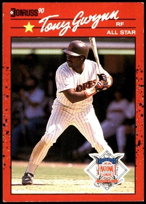 Tony Gwynn 1990 Donruss #705 Padres MLB LEER ENVÍO GRATUITO AutographDen Foto 1 de 2