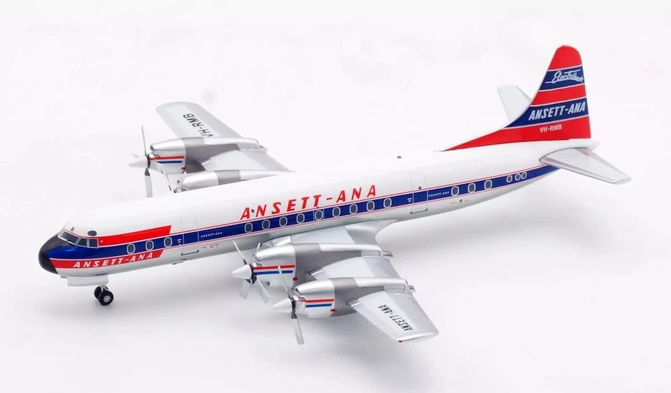 Ansett Ana Lockheed L-188A Electra VH-RMB 1:200 Inflight200 IF188AN0924P - Изображение 1 из 1