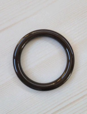 Brazalete Ágata Natural Diámetro Interior 56mm-57mm Marrón Oscuro  Foto 1 de 4