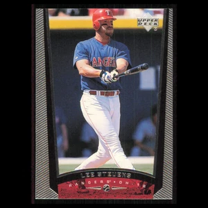 Lee Stevens #508 1999 Upper Deck Texas Rangers Baseball Card MLB NM - Picture 1 of 3