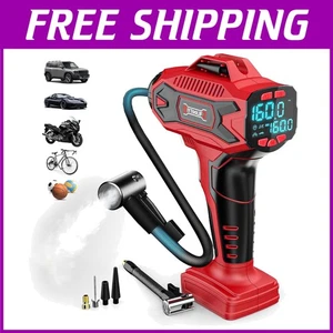 Cordless Tire Inflator Air Compressor - Fast Inflation - Picture 1 of 8