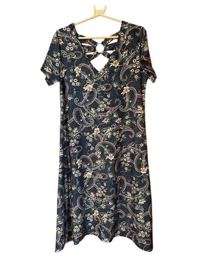 Vestido New Direction Mujer Talla XL Pequeño Colorido Floral  Foto 1 de 4