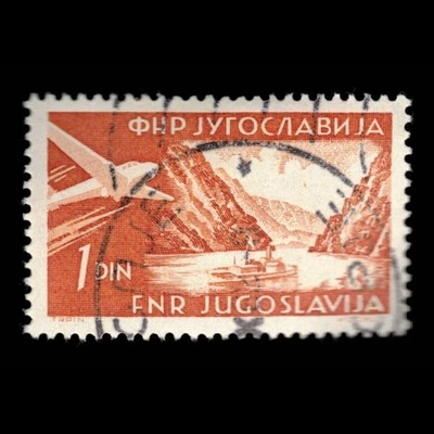 Yugoslavia, Scott C34, Plane, 1951, used, 111862 - Image 1 of 2