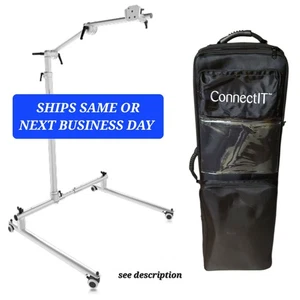 Tobii Dynavix Vario Floor Stand ConnectIT Rolling Carrying Case Connect Float - Picture 1 of 14
