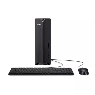 Acer - Aspire Desktop- Intel Celeron N4505 -8GB Memory- 512GB SSD - Black - Image 1 of 4