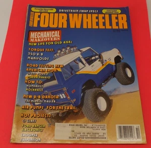 FOUR WHEELER october 1990 Ford Ranger Mazda Navajo Isuzu Rodeo - Picture 1 of 1