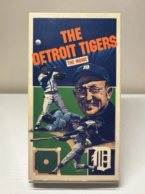 The Detroit Tigers The Movie 1986 by Lawrence Miller Detoit Baseball Club VHS — 第 1/3 张图片