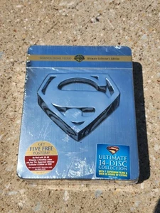 Superman Ultimate Collector's Edition Tin (14-Disc DVD Set) NEW Sealed - Picture 1 of 6