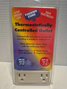 Thermo Cube: Presa a controllo termostatico - Articolo #TC-3 (120VAC/15A) - Foto 1 di 9