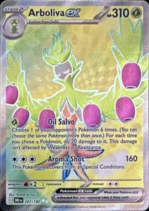 Juego de cartas coleccionables Pokémon Arboliva ex - 207/182 SV10: Destined Rivals ultra raro - Imagen 1 de 1