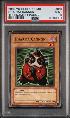 2002 Yu-Gi-Oh! Dharma Cannon Tournament Pack 2 TP2 Common PSA 9 - Image 1 of 2