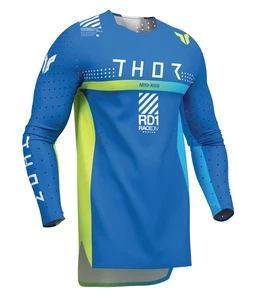NEW THOR 29108378 Sportmode Synth Jersey - Blue - Large - Picture 1 of 8