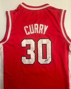 Stephen Curry Signed Autographed Davidson Jersey Basketball PSA/DNA - Picture 1 of 5