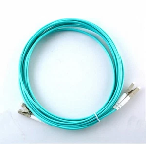 120M LC-LC DUPLEX 10 GIGABIT 50/125 MULTIMODE FIBER OPTIC CABLE OM3 [M3] - Picture 1 of 3