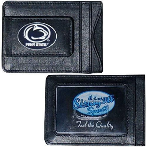 NCAA Siskiyou Sports Mens Penn State Nittany Lions Leather Cash & Cardholder One Cover