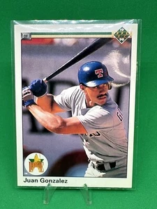Juan Gonzalez 1990 Upper Deck #72 Rookie Texas Rangers - Picture 1 of 2
