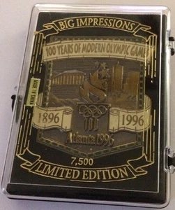 Rare Atlanta 1996 100 Years of Modern Olympics Limited Edition 1493/7500 Pin - Picture 1 of 5