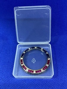 Zircon Stone Blue and Red Bezel For Rolex GMT Master II Pepsi - Picture 1 of 3