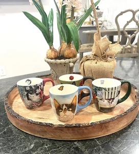 4 NEUE Lang Kätzchen Katze Kaffee Tee Tasse Becher - Bild 1 von 18